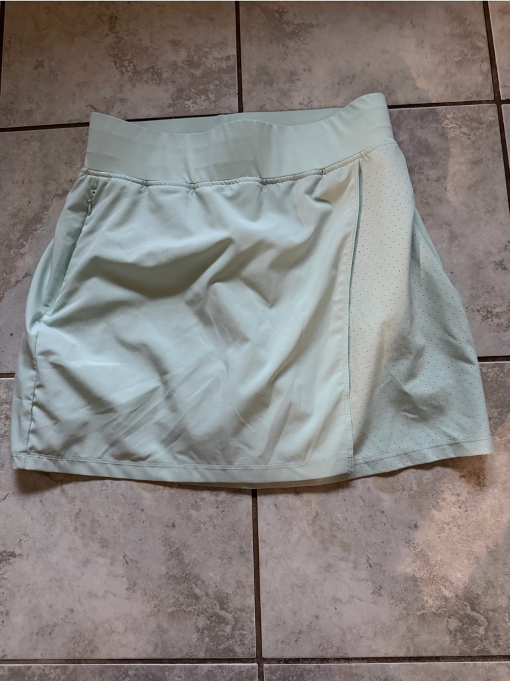 ZeroXposur Mint Green Athletic Skort